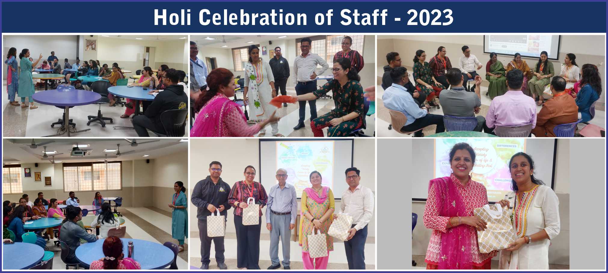Holi Celebration Staff